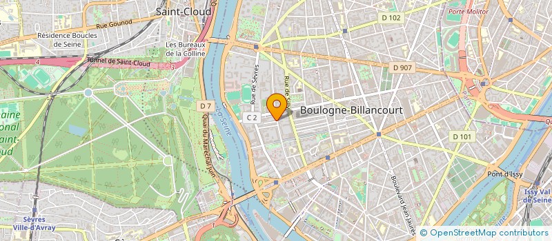 localisation de l'entreprise MONSIEUR JEROME LEMAIRE à BOULOGNE-BILLANCOURT