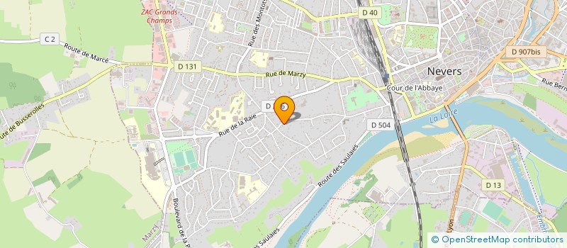 localisation de l'entreprise MONSIEUR JEROME LEMAITRE à NEVERS