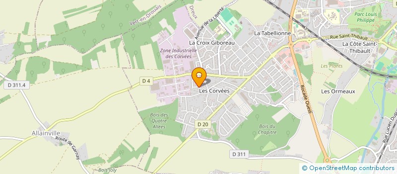 localisation de l'entreprise MONSIEUR JEROME LEMAITRE à VERNOUILLET