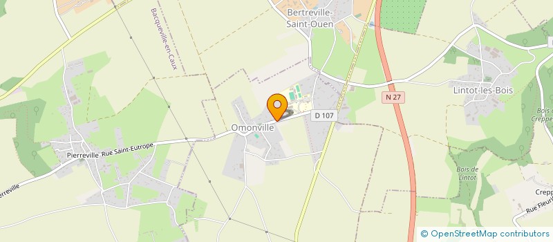 localisation de l'entreprise MONSIEUR JEROME LEMARCHAND  OMONVILLE