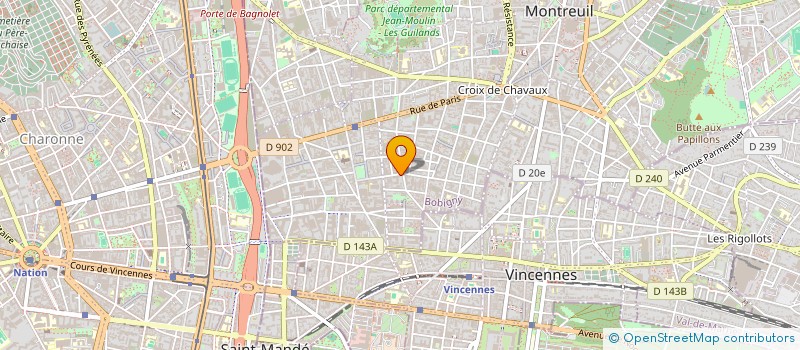 localisation de l'entreprise MONSIEUR JEROME LEMEE à MONTREUIL