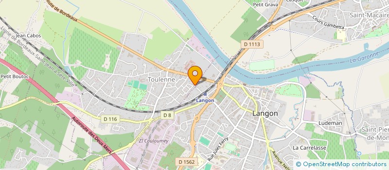 localisation de l'entreprise MONSIEUR JEROME LENESTOUR  TOULENNE