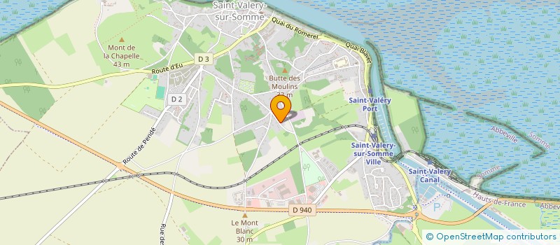 localisation de l'entreprise MONSIEUR JEROME LENTIEUL  SAINT-VALERY-SUR-SOMME