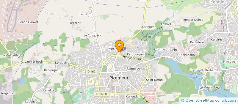 localisation de l'entreprise MONSIEUR JEROME LEOPOLE à PLOEMEUR