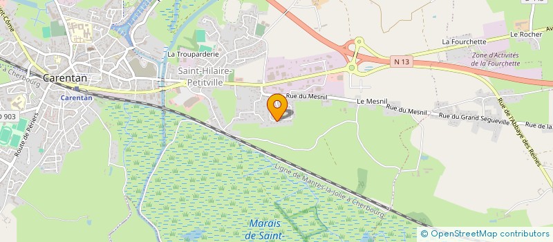 localisation de l'entreprise MONSIEUR JEROME LEPASQUIER  CARENTAN-LES-MARAIS