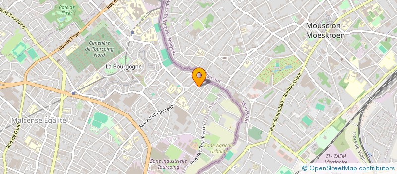 localisation de l'entreprise MONSIEUR JEROME LEPLAT  TOURCOING