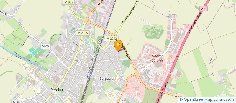 localisation de l'entreprise MONSIEUR JEROME LEPRETRE  SECLIN