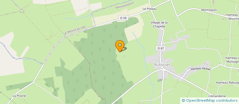 localisation de l'entreprise MONSIEUR JEROME LEROUX  SAUSSEMESNIL