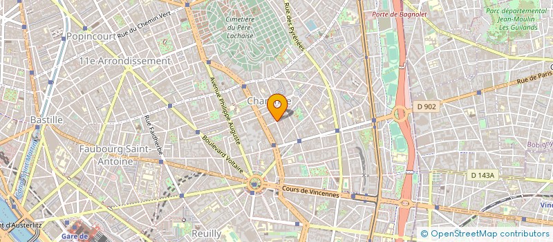 localisation de l'entreprise MONSIEUR JEROME LEROY  PARIS