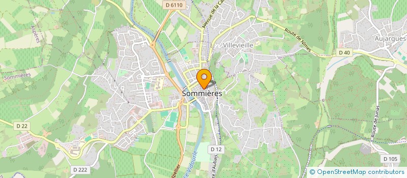 localisation de l'entreprise MONSIEUR JEROME LERPINIERE à SOMMIERES