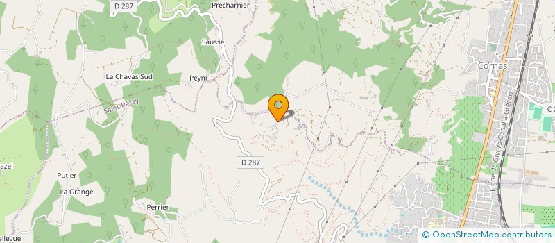 localisation de l'entreprise MONSIEUR JEROME LESAGE  SAINT-PERAY