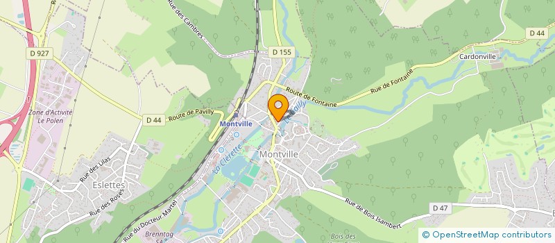 localisation de l'entreprise MONSIEUR JEROME LESOBRE  MONTVILLE