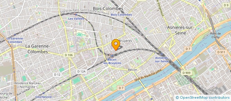localisation de l'entreprise MONSIEUR JEROME LESTANG à ASNIERES-SUR-SEINE