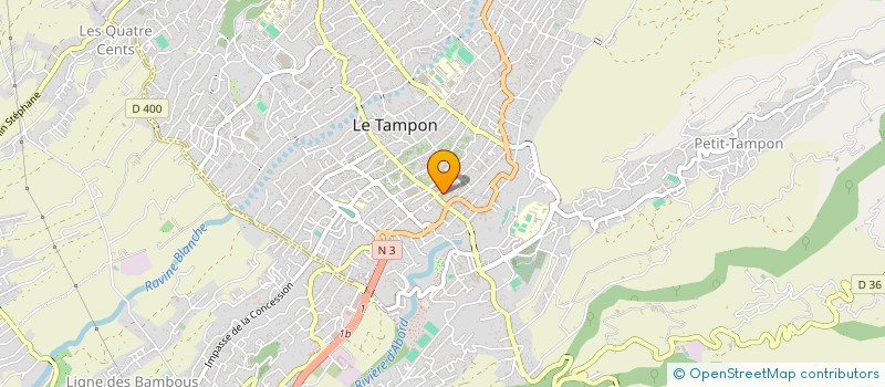 localisation de l'entreprise MONSIEUR JEROME LESTE à LE TAMPON