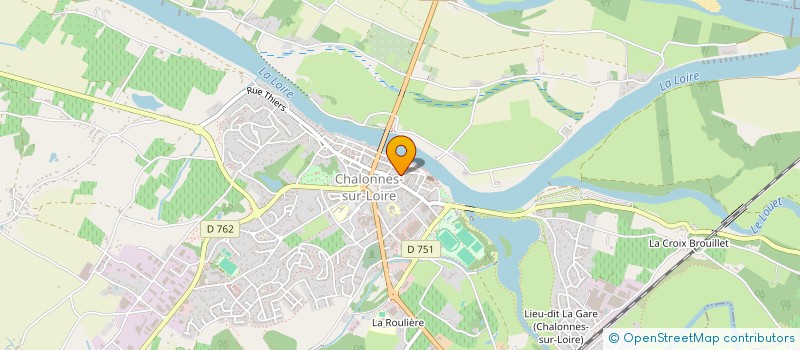 localisation de l'entreprise MONSIEUR JEROME LETOURNEUX  CHAUDEFONDS-SUR-LAYON