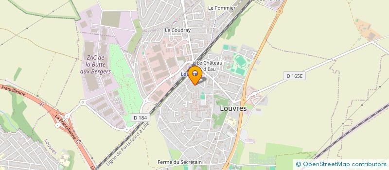 localisation de l'entreprise MONSIEUR JEROME LEVASSEUR  LOUVRES