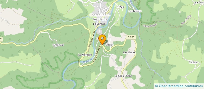 localisation de l'entreprise MONSIEUR JEROME LEVERT  SAINTE CHRISTINE