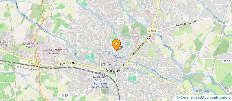 localisation de l'entreprise MONSIEUR JEROME LEVESQUE  SAUMANE-DE-VAUCLUSE