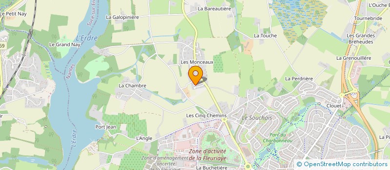 localisation de l'entreprise MONSIEUR JEROME LEVITOUX à CARQUEFOU