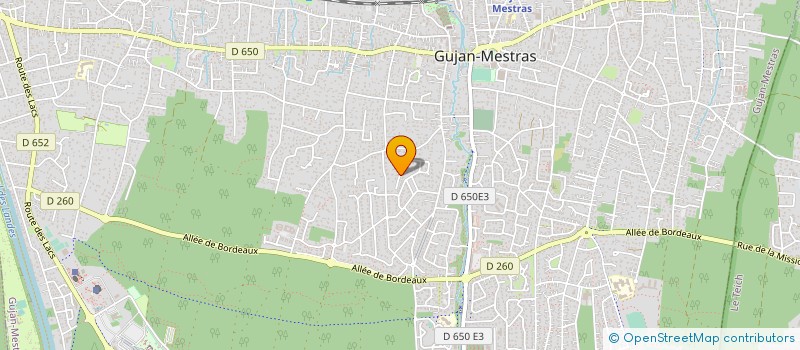 localisation de l'entreprise MONSIEUR JEROME LEVY  GUJAN-MESTRAS