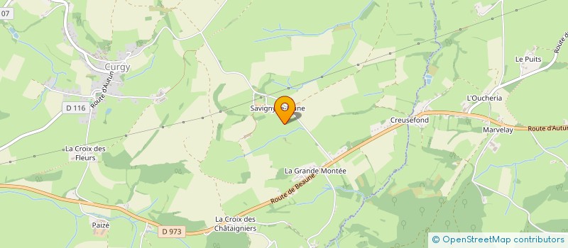 localisation de l'entreprise MONSIEUR JEROME LHOSTE  CURGY