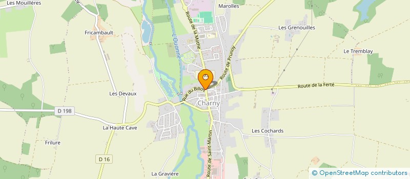localisation de l'entreprise MONSIEUR JEROME LHUILLIER à CHARNY OREE DE PUISAYE