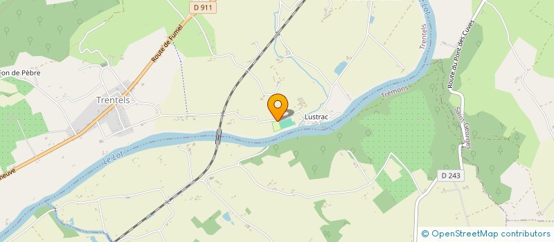 localisation de l'entreprise MONSIEUR JEROME LIBERCIER  TRENTELS