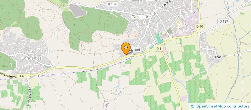 localisation de l'entreprise MONSIEUR JEROME LIBRAD  CALVISSON