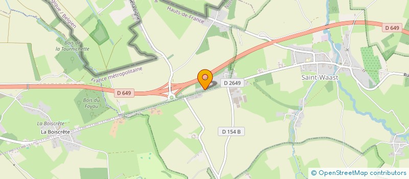 localisation de l'entreprise MONSIEUR JEROME LIMELETTE  LA FLAMENGRIE