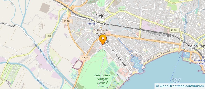 localisation de l'entreprise MONSIEUR JEROME LINANT à FREJUS