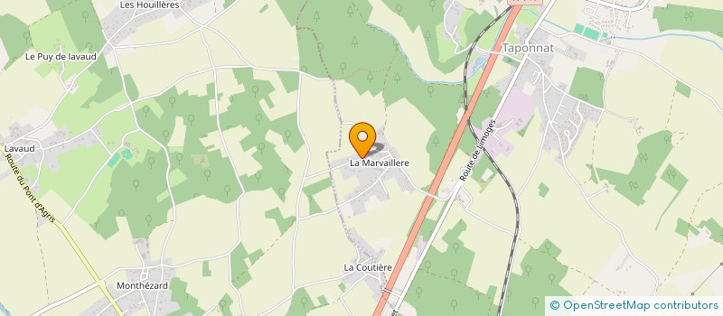 localisation de l'entreprise MONSIEUR JEROME LINARD à TAPONNAT-FLEURIGNAC