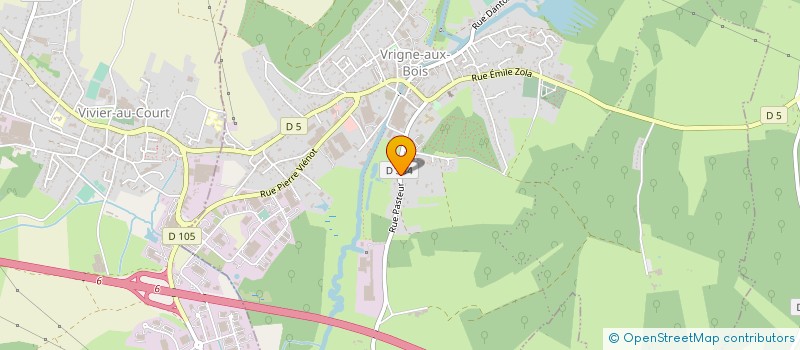 localisation de l'entreprise MONSIEUR JEROME LINDEN à VRIGNE AUX BOIS