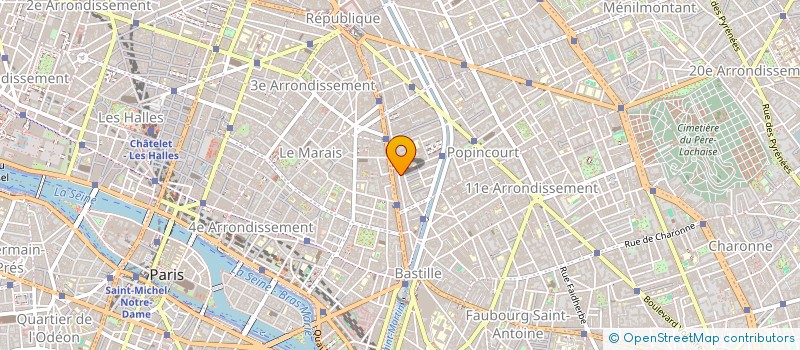 localisation de l'entreprise MONSIEUR JEROME LIONARD  PARIS