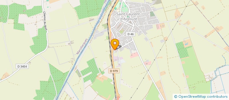 localisation de l'entreprise MONSIEUR JEROME LLOUBERES  SAINT-LAURENT-D'AIGOUZE