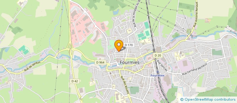 localisation de l'entreprise MONSIEUR JEROME LOISEAU à FOURMIES