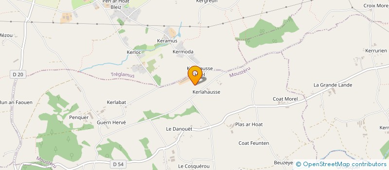 localisation de l'entreprise MONSIEUR JEROME LONCLE  MOUSTERU