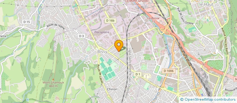 localisation de l'entreprise MONSIEUR JEROME LONGE  CHAMBERY