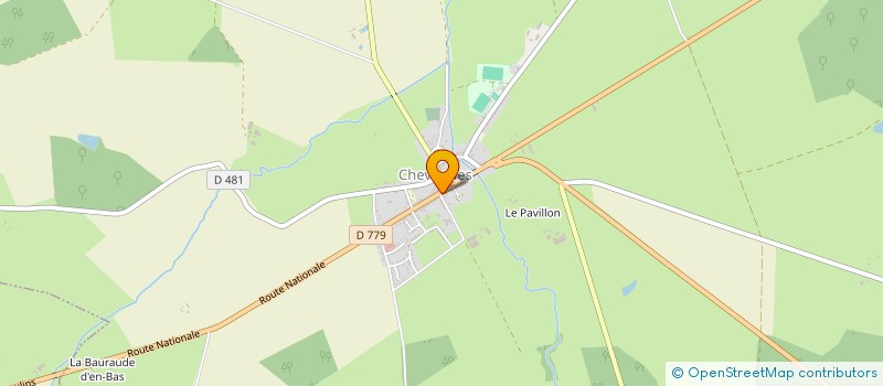 localisation de l'entreprise MONSIEUR JEROME LONGEOT  CHEVAGNES