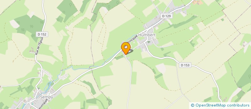 localisation de l'entreprise MONSIEUR JEROME LONGUEPEE  HUMBERT