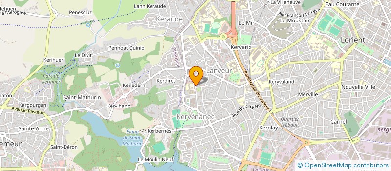 localisation de l'entreprise MONSIEUR JEROME LOUECKHOTE  LORIENT