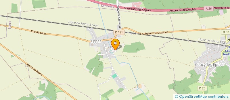 localisation de l'entreprise MONSIEUR JEROME LOULERGUES  EPPES