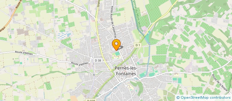 localisation de l'entreprise MONSIEUR JEROME LOZANO à PERNES-LES-FONTAINES