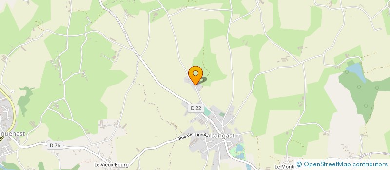 localisation de l'entreprise MONSIEUR JEROME LUCAS à PLOUGUENAST-LANGAST