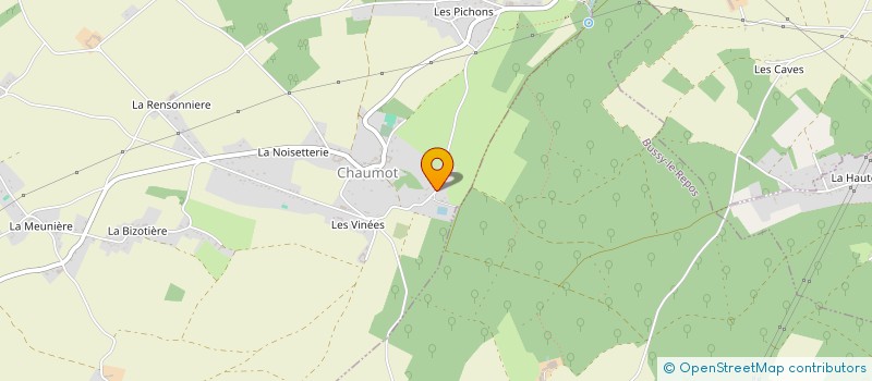 localisation de l'entreprise MONSIEUR JEROME LUCQUIN à CHAUMOT