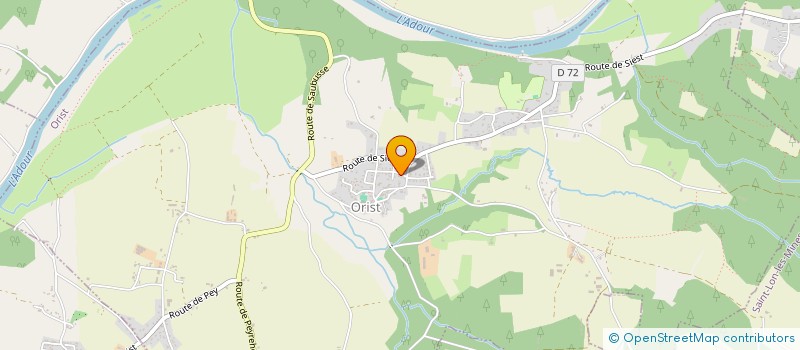 localisation de l'entreprise MONSIEUR JEROME LUPUYAU  ORIST