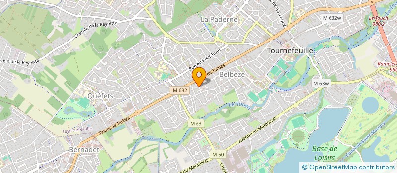 localisation de l'entreprise MONSIEUR JEROME LUSIGNET  TOURNEFEUILLE