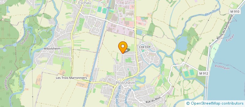 localisation de l'entreprise MONSIEUR JEROME LUX  PLOBSHEIM