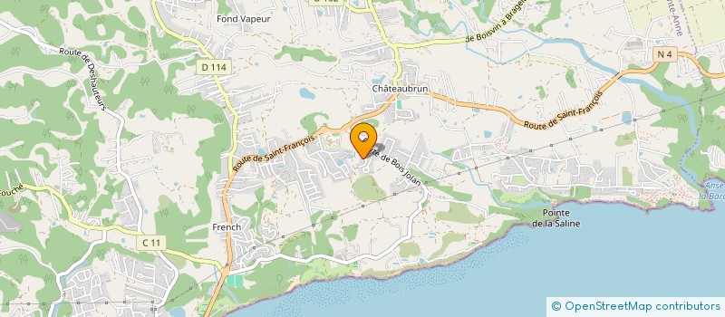 localisation de l'entreprise MONSIEUR JEROME MACCIONI  SAINTE-ANNE