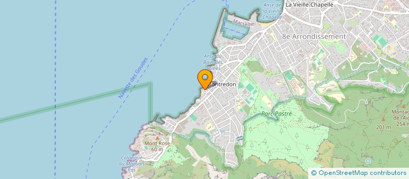 localisation de l'entreprise MONSIEUR JEROME MAFFRE  MARSEILLE