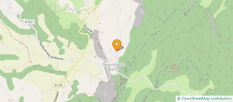 localisation de l'entreprise MONSIEUR JEROME MAHIEU  BEAUREGARD-BARET